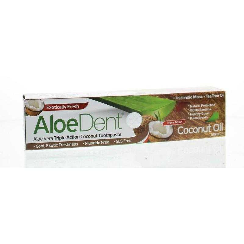 Aloe dent tandpasta coconutNieuw standaard5029354012687