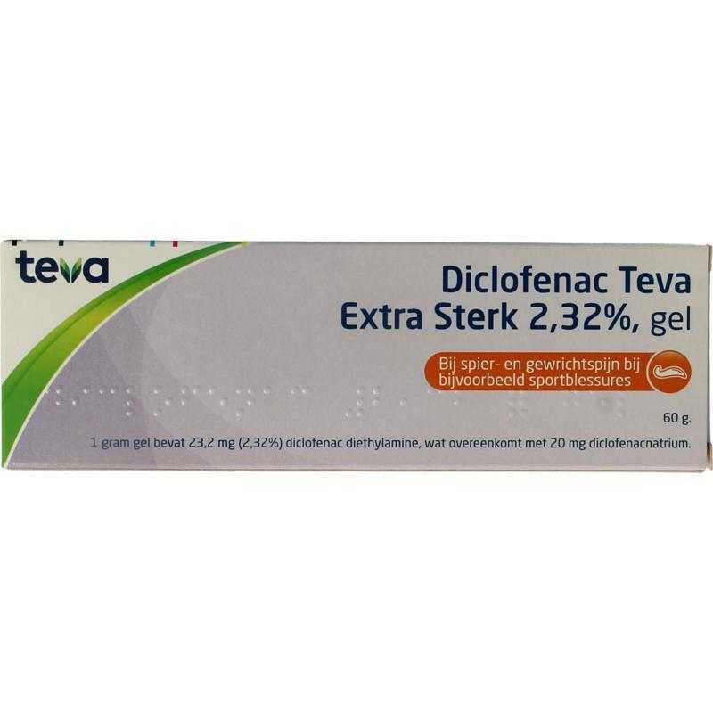 Diclofenac 2,32% extra sterkPijn algemeen8711218979157