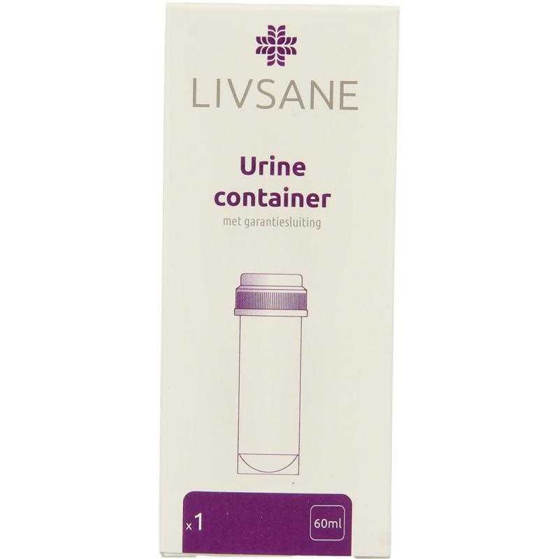 Urinecontainer 60ml met garantiesluitingNieuw standaard8717272006686