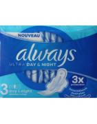 Maandverband ultra day & nightDamesverband/tampons8006540822647