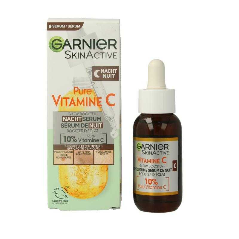 SkinActive nachtserum vitamine C hyaluronzuurNachtverzorging3600542541435