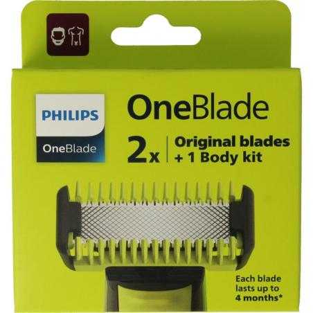 Oneblade face & body mesjes navulverpakkingScheerinstrumenten8710103831648