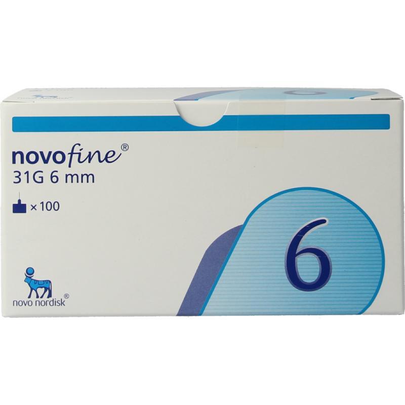 Novofine naalden 0.25 x 6 mm 31 gramNieuw standaard8717371980313