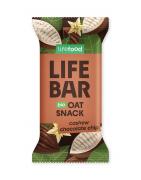 Lifebar oatsnack chocolate chip bioOverig reform/levensmiddelen8595657103119