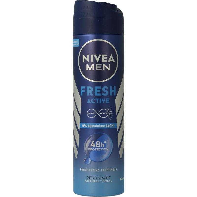 Nivea men deodorantspray fresh activeNieuw standaard4006000049618