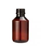 Fles pet 100ml veral amberWaren8717159004781