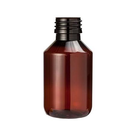 Fles pet 100ml veral amberWaren8717159004781