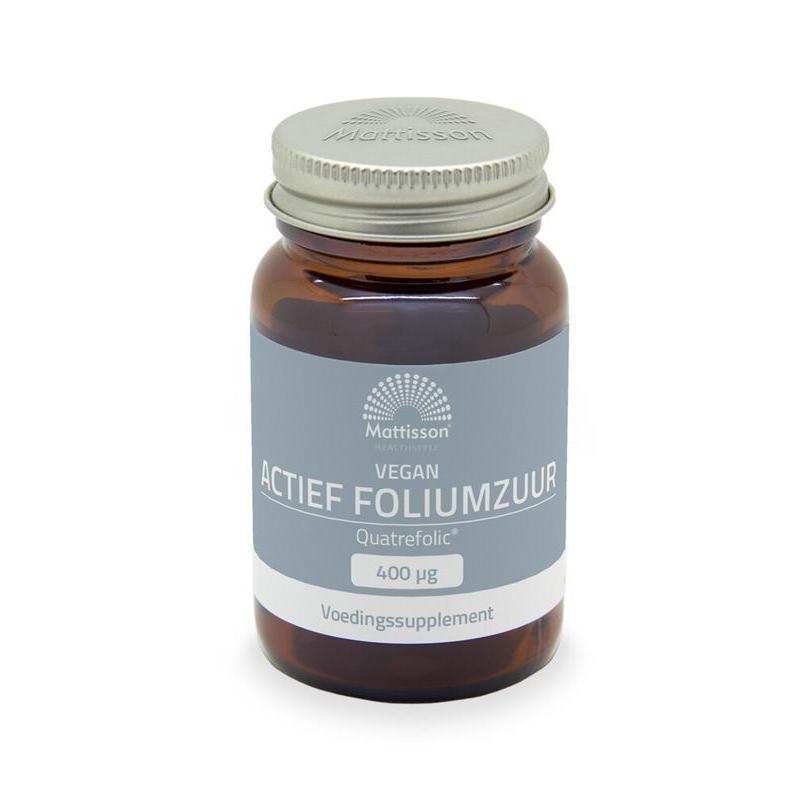 Actief foliumzuur Quatrefolic 400mcgNieuw standaard8720791841690