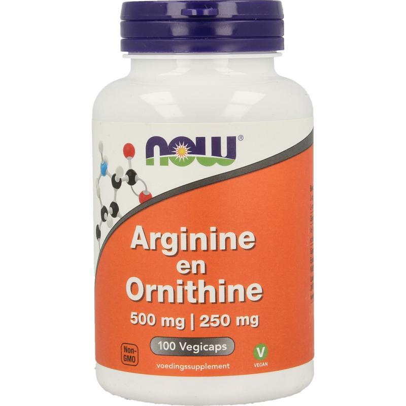 Arginine & ornithine 500 / 250mgAminozuren733739102089