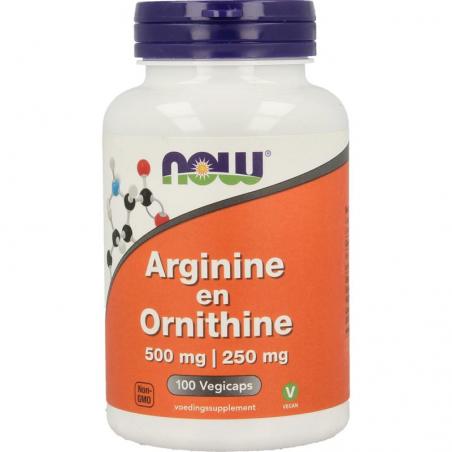 Arginine & ornithine 500 / 250mgAminozuren733739102089