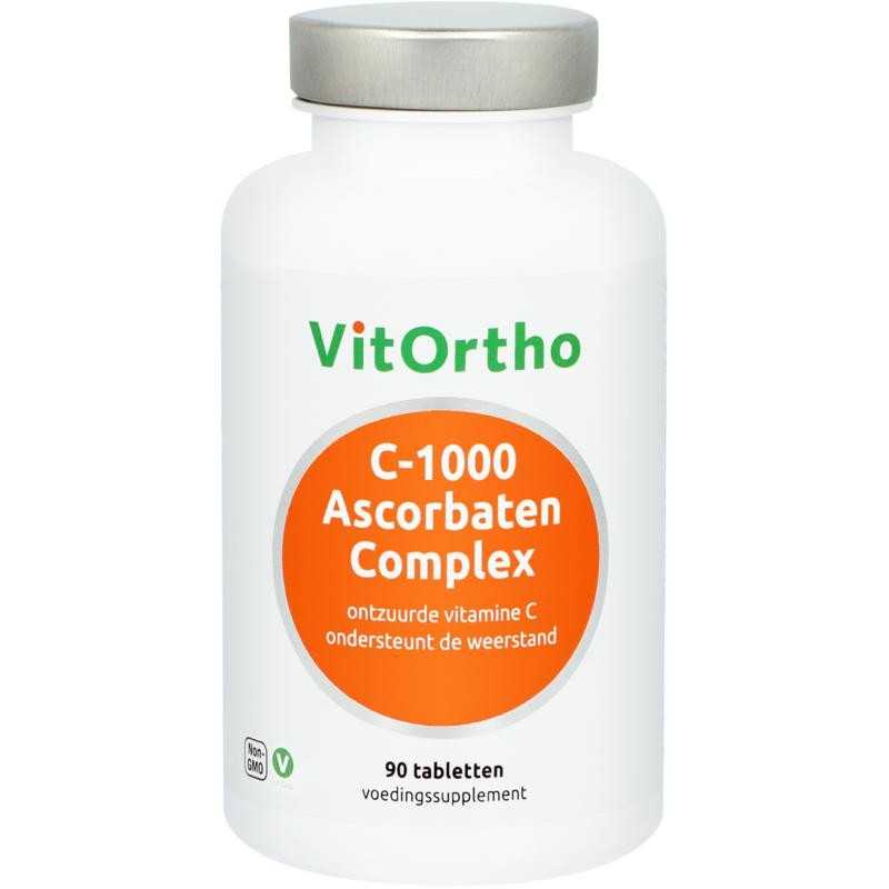 C-1000 Ascorbaten complexOverig vitaminen/mineralen8717056140070