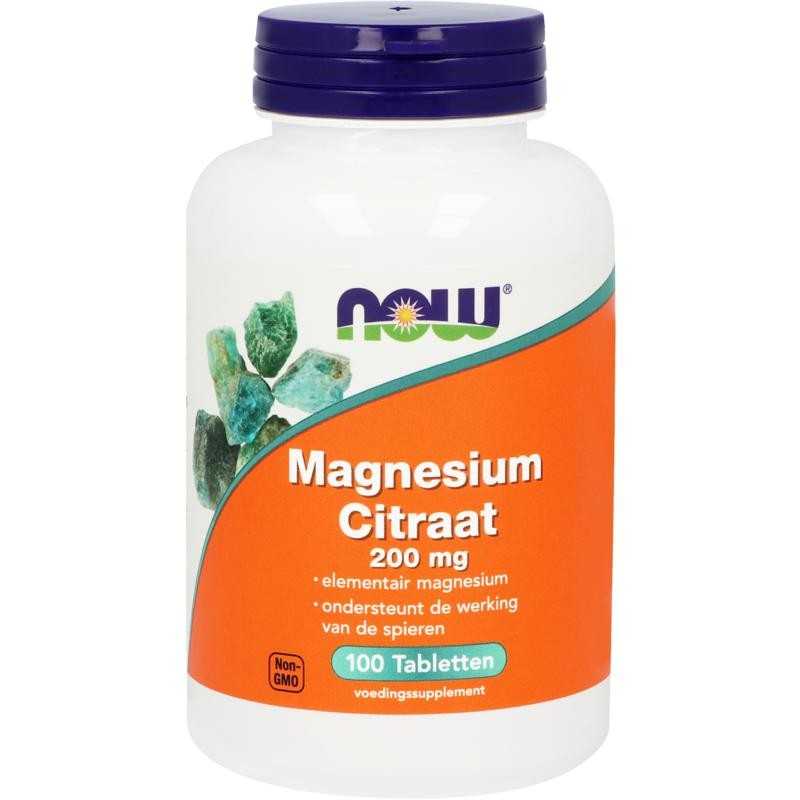 Magnesium citraat 200mgMineralen enkel733739100603