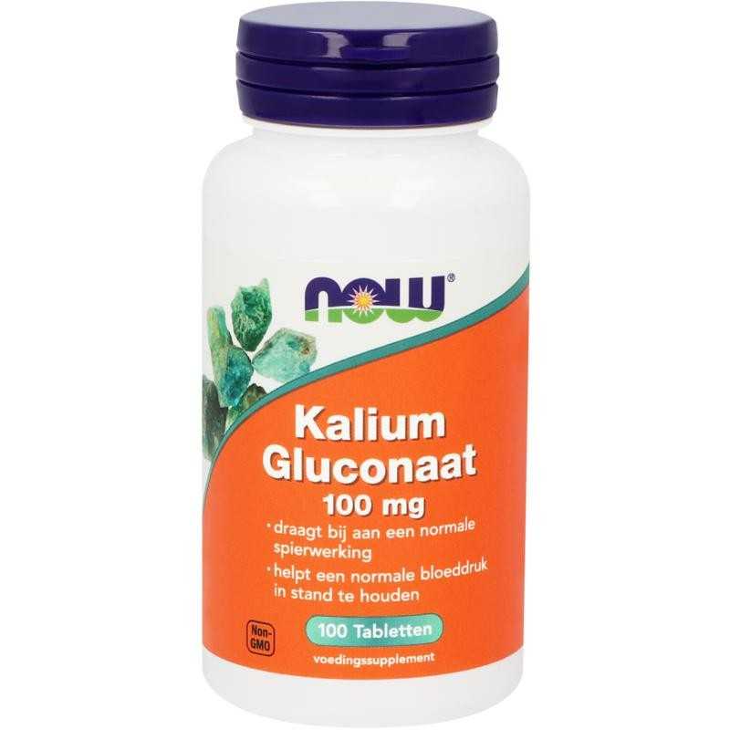 Kalium gluconaat 100mgMineralen multi733739102256