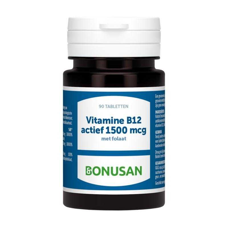 Vitamine B12 1500mcg actiefNieuw standaard8711827007524