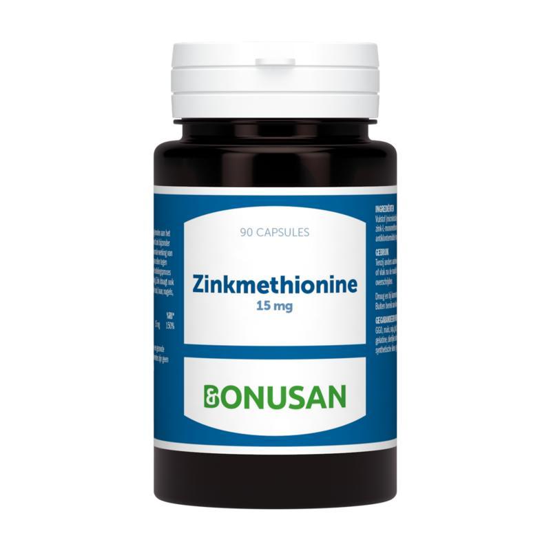 Zinkmethionine 15mgNieuw standaard8711827008033