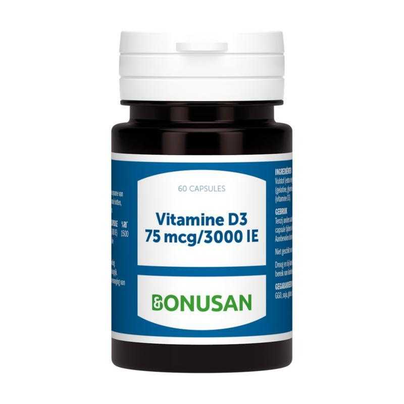 Vitamine D3 75mcg / 3000IENieuw standaard8711827007746