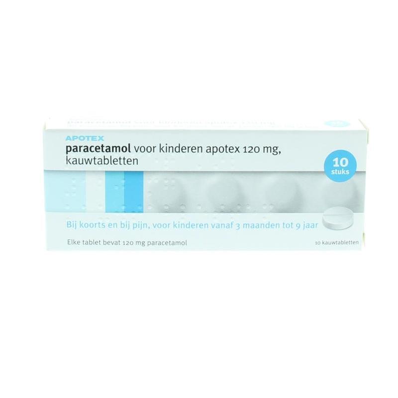 Paracetamol 120mgNieuw standaard8712755212325