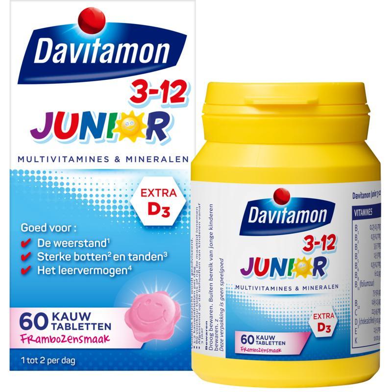 Junior 3+ framboosOverig vitaminen/mineralen8710537703627