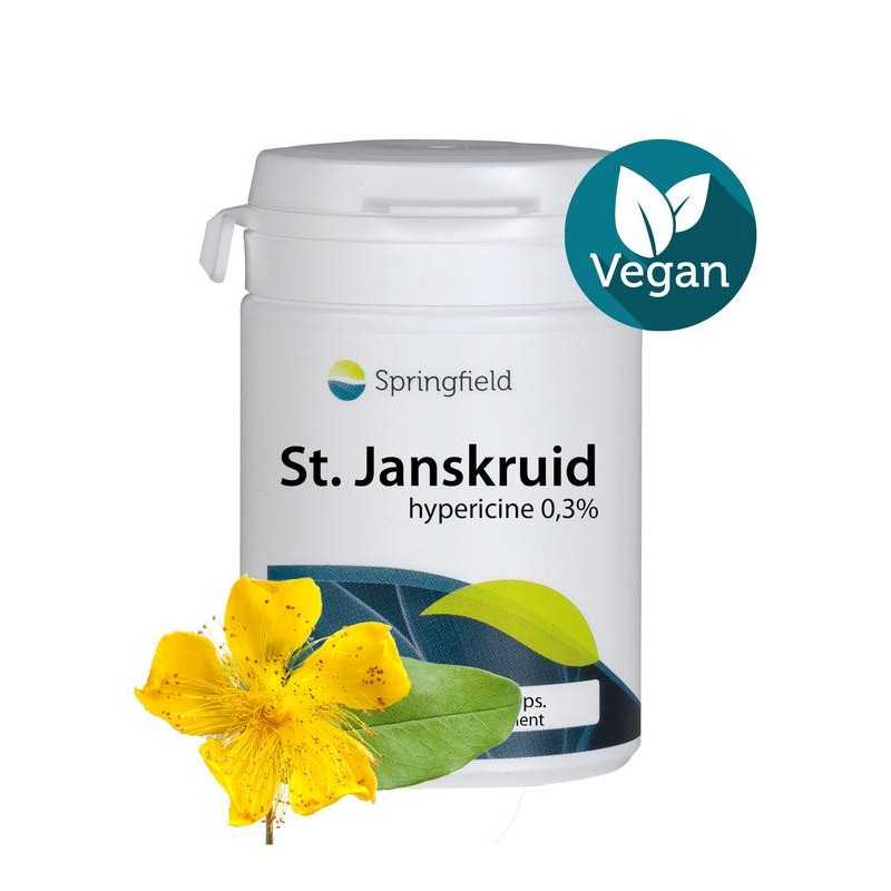 St. Janskruid 500mg - 0,3% hypericineOverig gezondheidsproducten8715216207168