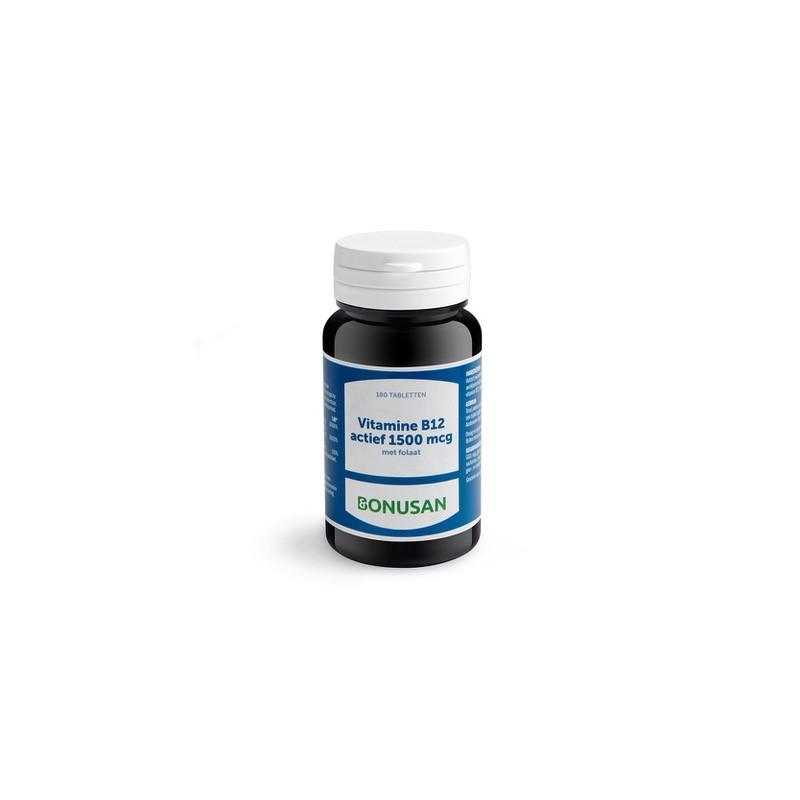 Vitamine B12 actief 1500mcgNieuw standaard8711827007456