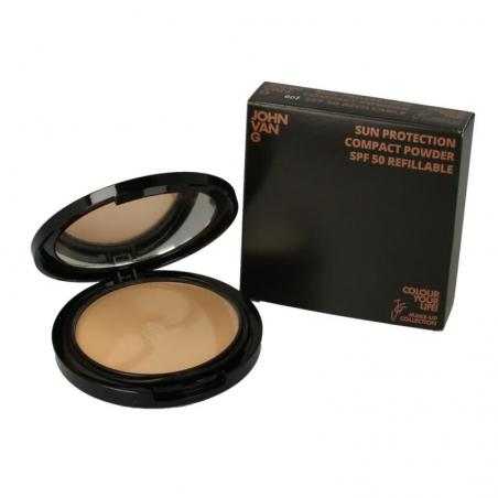 Sun protection compact powder refillable 60 SPF50Nieuw standaard8716612141094