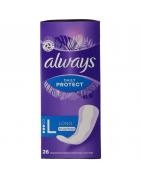 Inlegkruisjes daily protect longDamesverband/tampons8006540806395