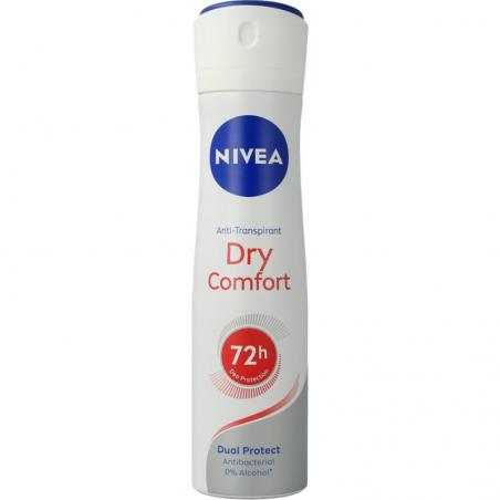 Nivea dry comfort deosprayNieuw standaard4006000049656