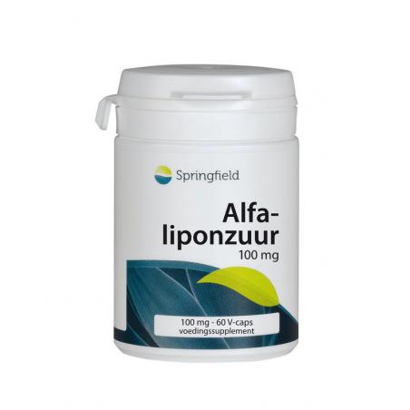 Alfa-liponzuur 100mgOverig gezondheidsproducten8715216291204