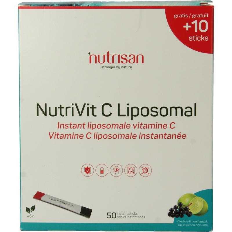 Nutrisan nutrivit c liposomal Nutrisan 60stNieuw standaard5425025503568