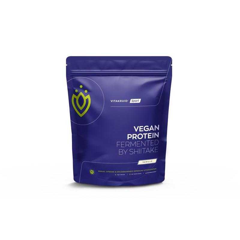 Vegan protein fermented by shiitake - vanilleNieuw standaard8717438692654