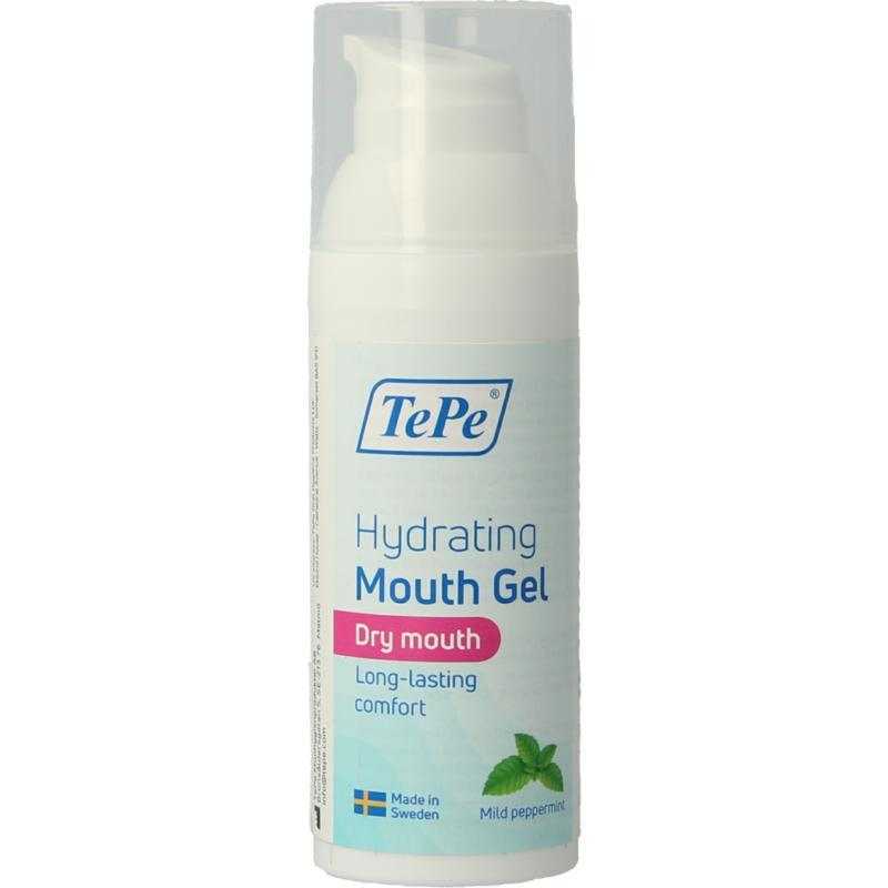 Hydraterende mondgel voor droge mond pepermuntNieuw standaard7350121255036