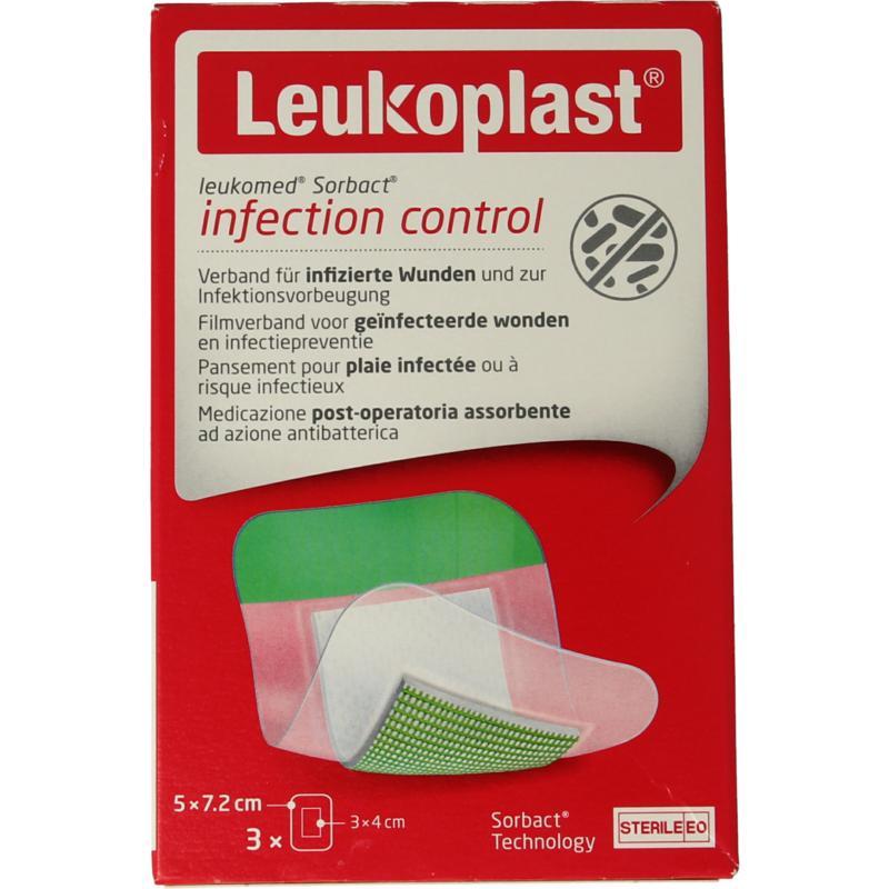 Sorbact infection control 5x7.2cmNieuw standaard7392130002867