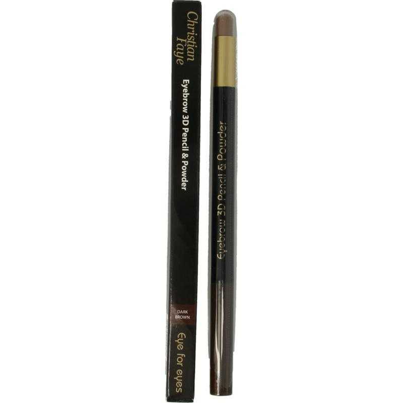 Eyebrow 3D pencil & powder dark brownNieuw standaard8717853244728