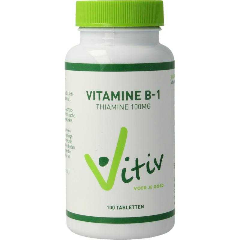 Vitamine B1 100mgNieuw standaard8719128702230