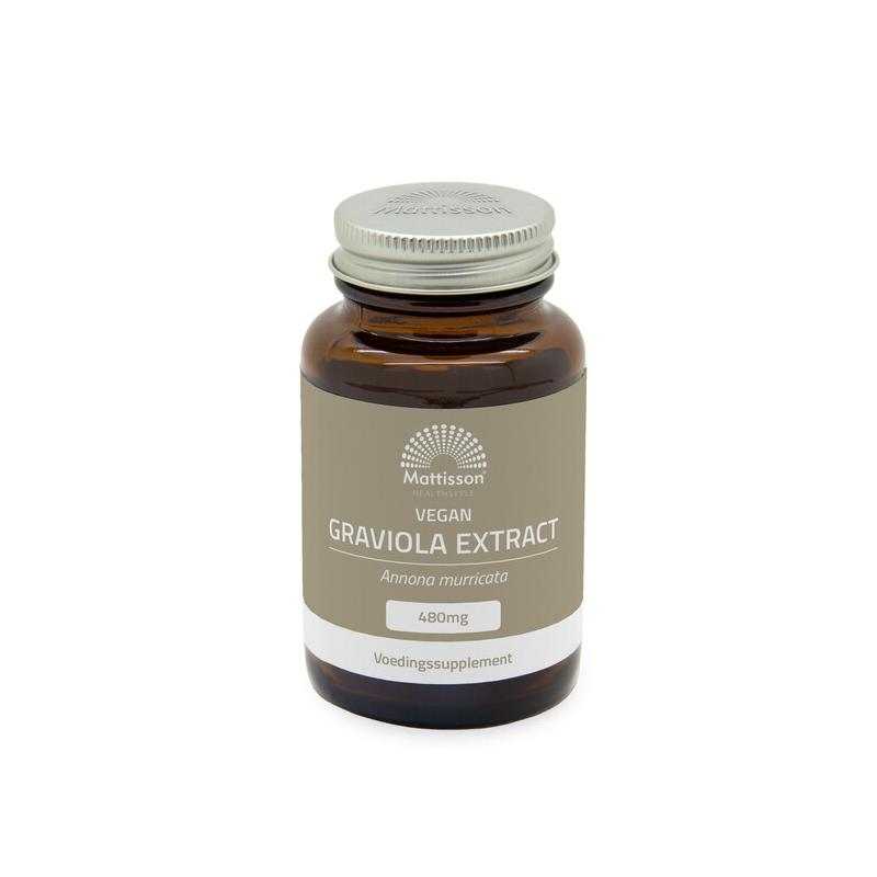 Vegan graviola extract 480mgNieuw standaard8720959401087