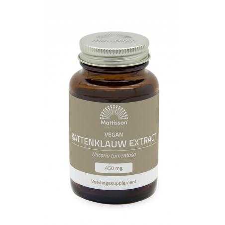 Vegan kattenklauw extract 450mgNieuw standaard8720959401094