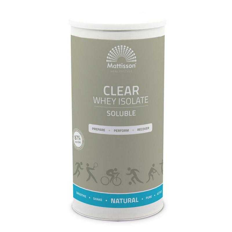 Clear whey isolateNieuw standaard8720959401001