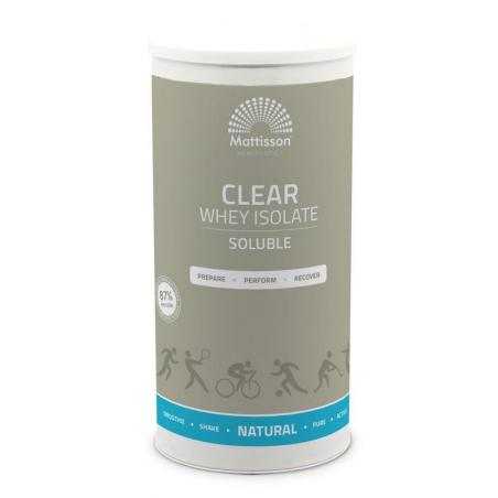 Clear whey isolateNieuw standaard8720959401001