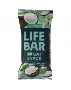 Lifebar oatsnack kokos bliss bioNieuw standaard8595657104352