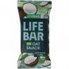 Lifebar oatsnack kokos bliss bioNieuw standaard8595657104352