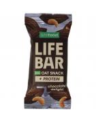 Lifebar oatsnack proteine chocolate delight bioNieuw standaard8595657104444