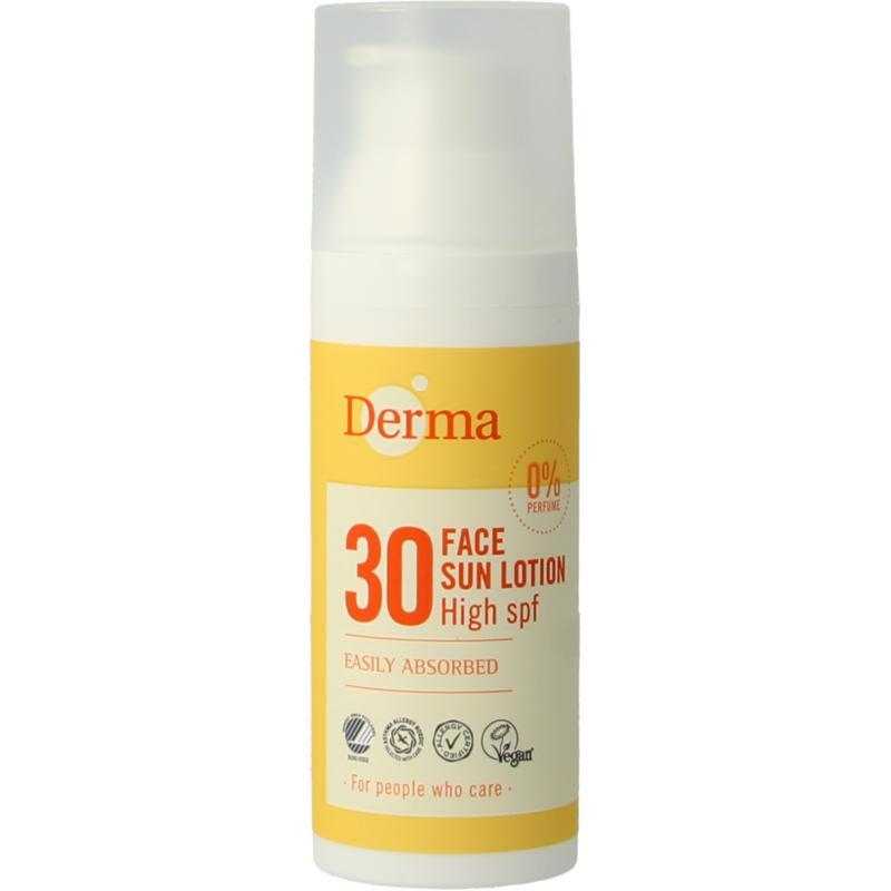 Sun face lotion SPF30Nieuw standaard5709954020564