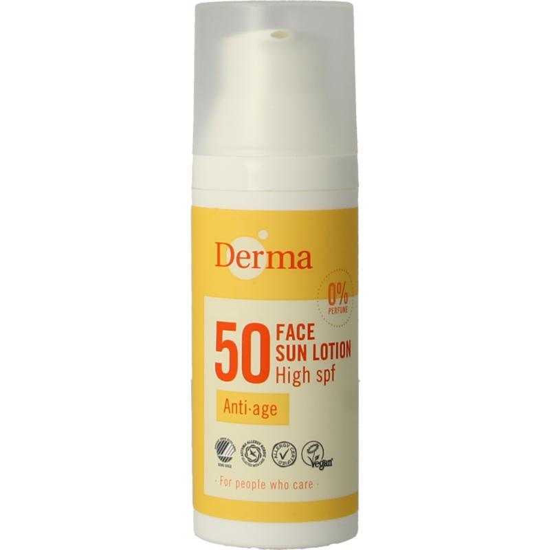 Sun face lotion SPF50Nieuw standaard5709954038552