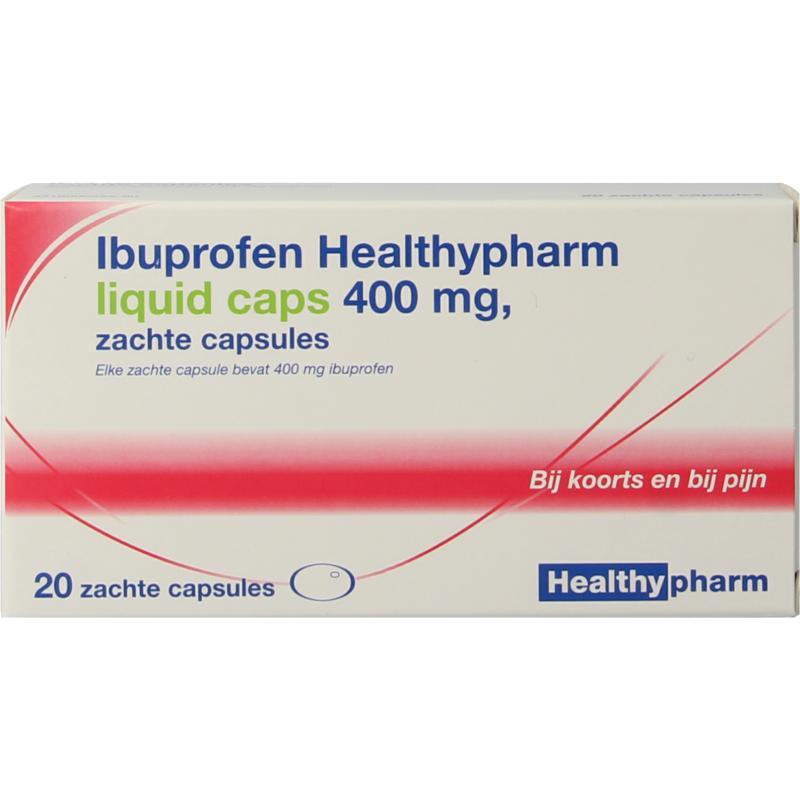 Ibuprofen 400mg liquid capsNieuw standaard8714632076273