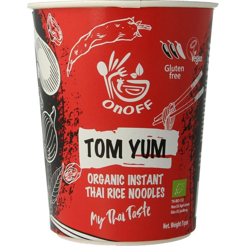 Instant noodlesoup tom yum bioNieuw standaard8719128061559