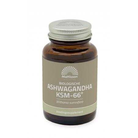 Biologische ashwagandha KSM-66 bioOverig gezondheidsproducten8720959400790