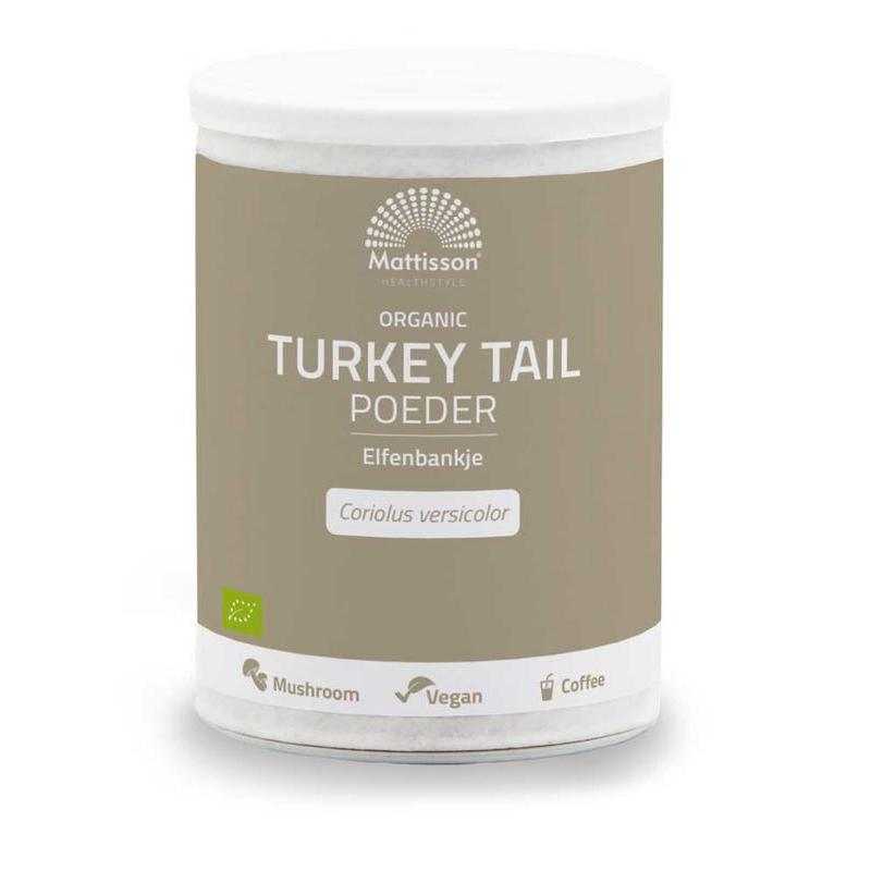 Organic Turkey tail poeder bioOverig gezondheidsproducten8720959401032