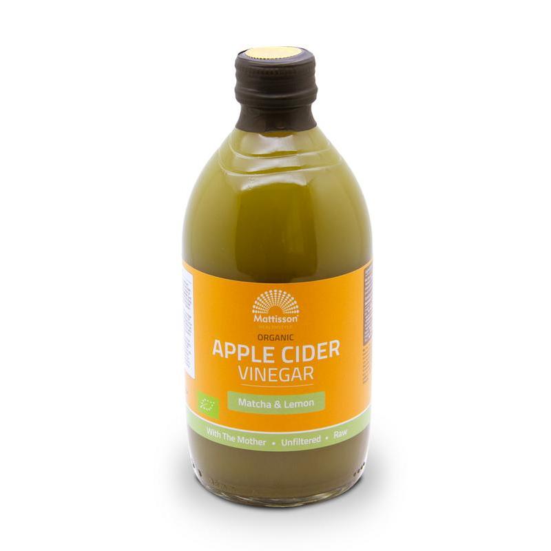 Organic apple cider vinegar matcha lemon bioOverig reform/levensmiddelen8720959401285