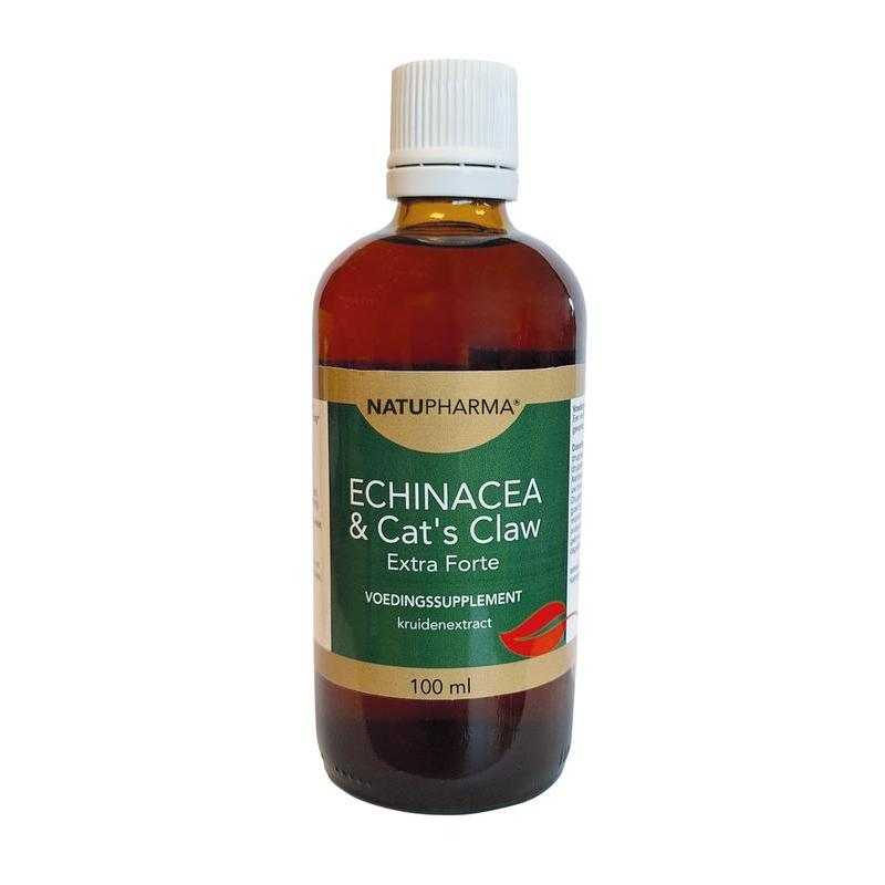 Echinacea & cat's claw extra forteOverig vitaminen/mineralen8714248009306