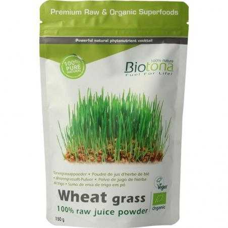 Wheat grass raw bioNieuw standaard5412360021147